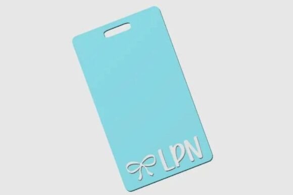 3D Bow LPN Badge Holder STL: A Custom Solution for Practical Nurses