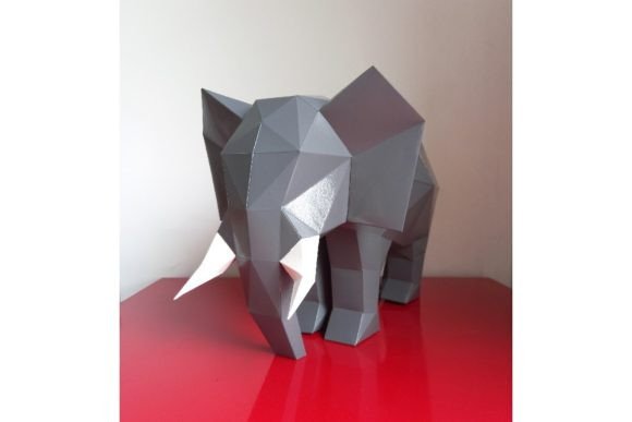 3D Papercraft Elephant