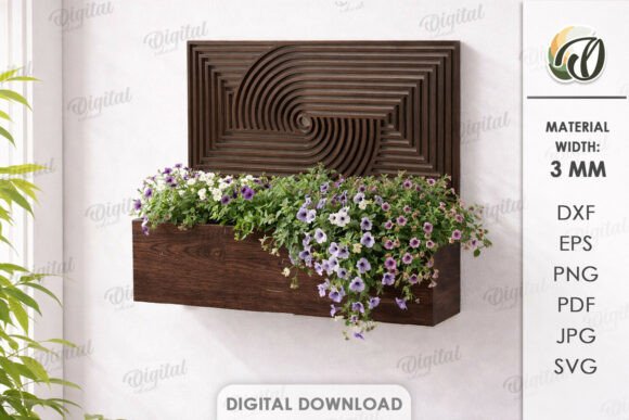3D Planter Box Laser Cut: Elevate Your Visual Projects