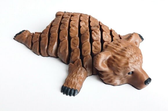 🐻 Articulated Bear - 3D Print Model