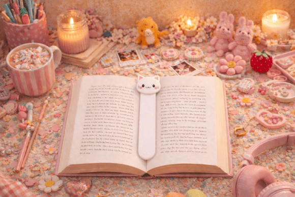 Embrace the Kawaii Aesthetic: Why This Cute Cat Bookmark STL Is a Must-Have for 3D Printing Enthusiasts