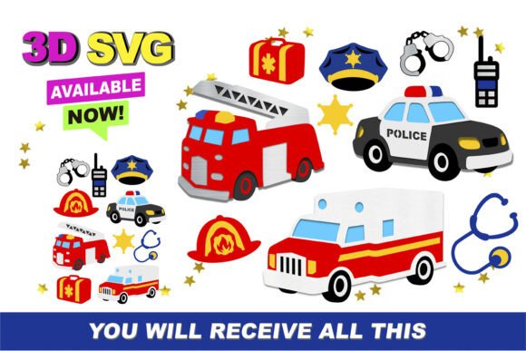 First Responder Elements 3D SVG: A Practical Guide for Creators and Crafters